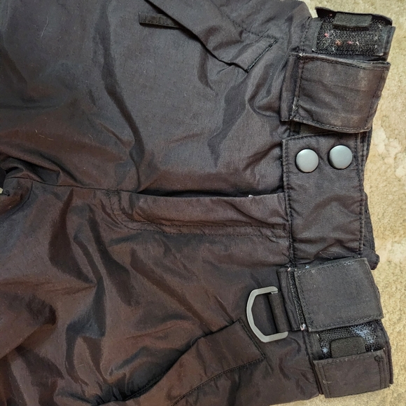 Black Cargo Snow Pants Sport Essentials sz 6 - Picture 3 of 11